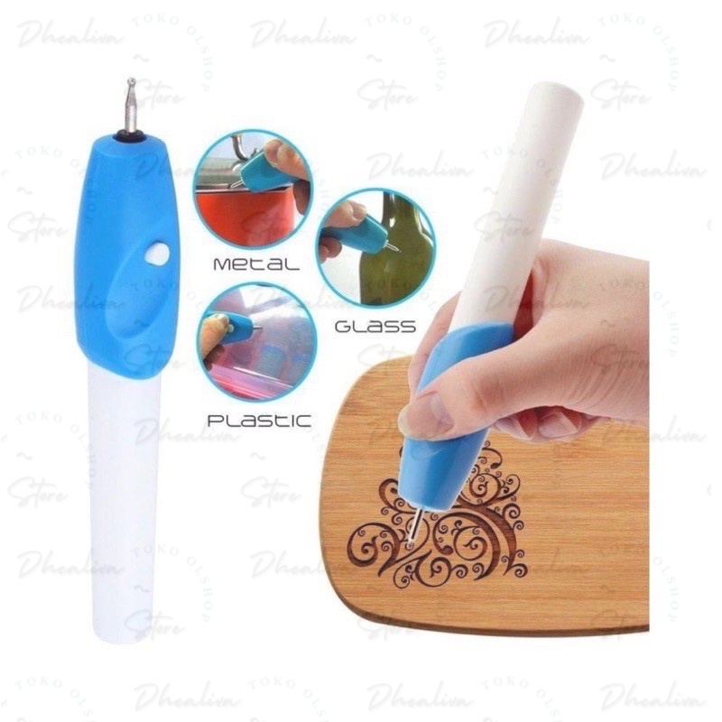 

NEW VIRAL EZ Engraver Pen Alat Ukir Elektrik DhealiVaStore