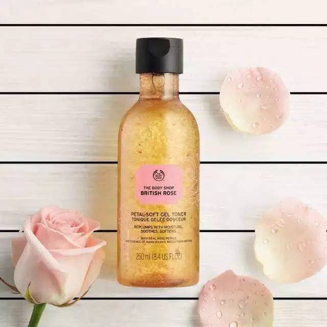 THE BODY SHOP BRITISH ROSE PETAL-SOFT TONER 250ML