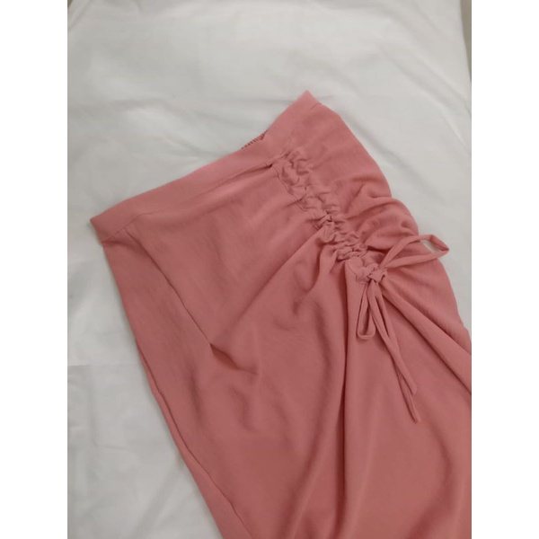 Rok Serut Crinkle airflow premium/Rok wanita Cringkel/rok serut kringkel korean skirt-Salem