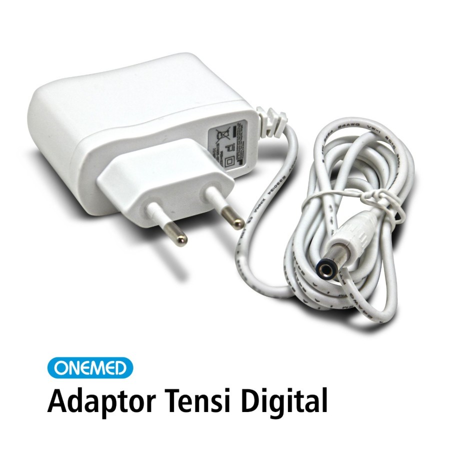 Adaptor Tensimeter Digital AC / DC Putih Onemed