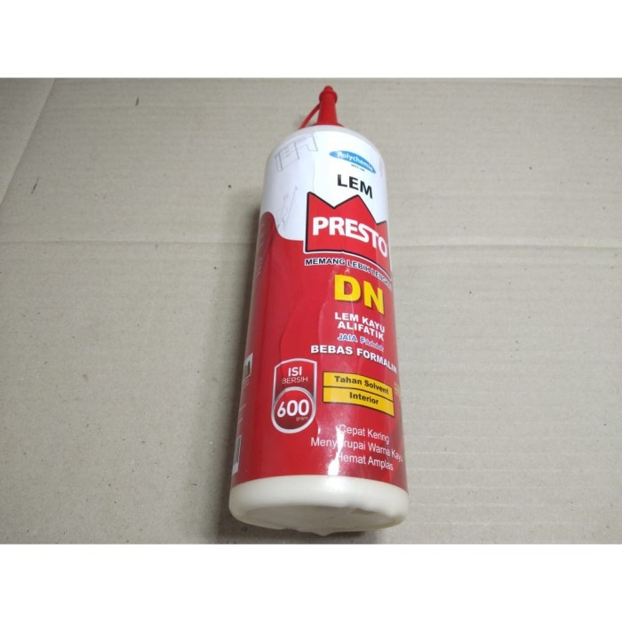 Lem Kayu Aliphatic Adhesive Presto DN Botol 600 gram ⠀⠀