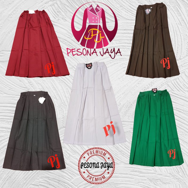 Rok Panjang Sekolah SD Rok Rempel Panjang Sekolah SD