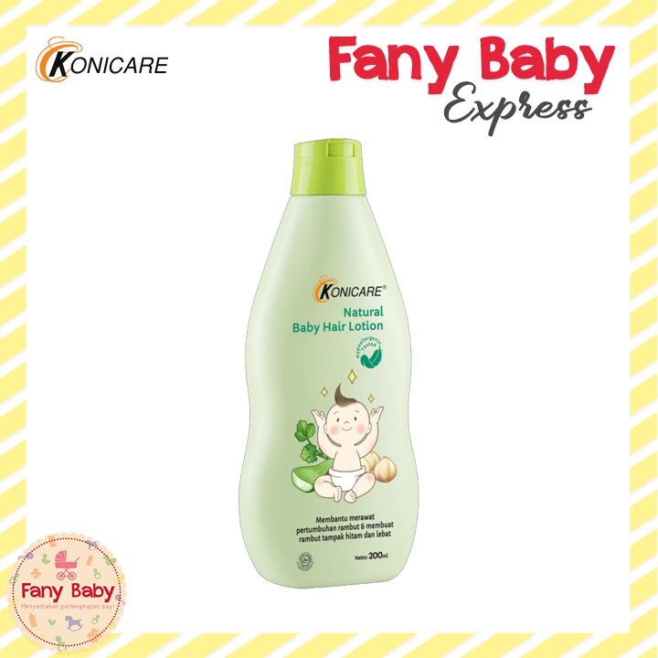 KONICARE NATURAL BABY HAIR LOTION 100 - 200 ML