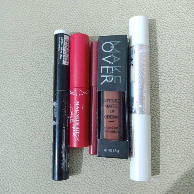 Catrice Eyepowder, Madam Gie Lip Tint, Catrice Lip Pencil, Make Over 011, Catrice Liquid