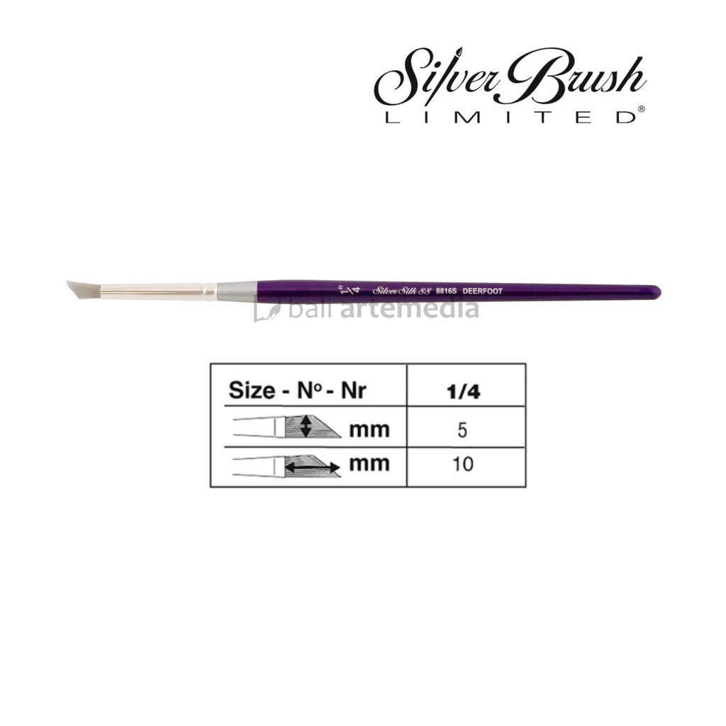 Silver Brush Silk 88 - Deerfoot 8816S