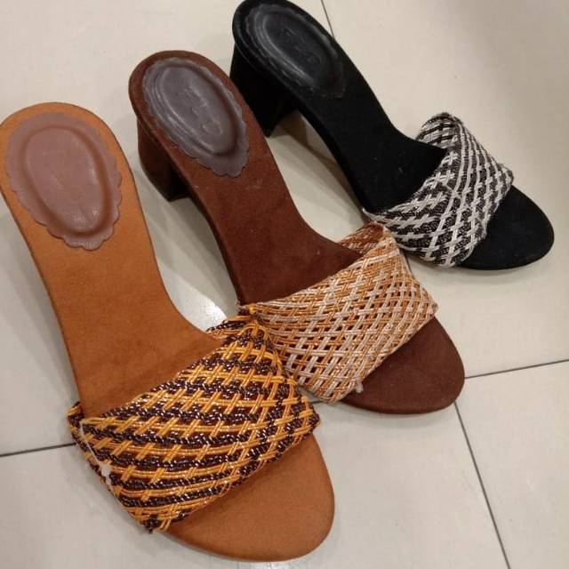 Sandal wanita FLD original/sandal wanita slop branded murah