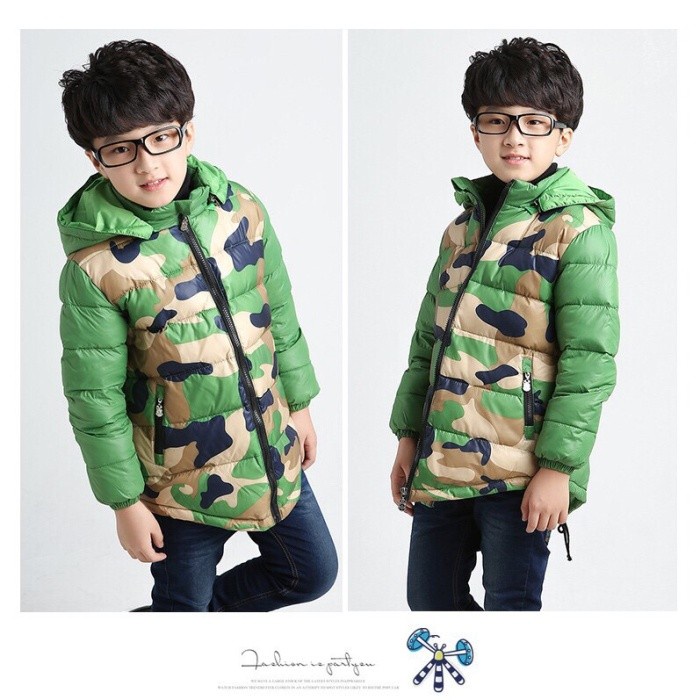 Jaket army anak musim dinginWinter windbreaker jacket