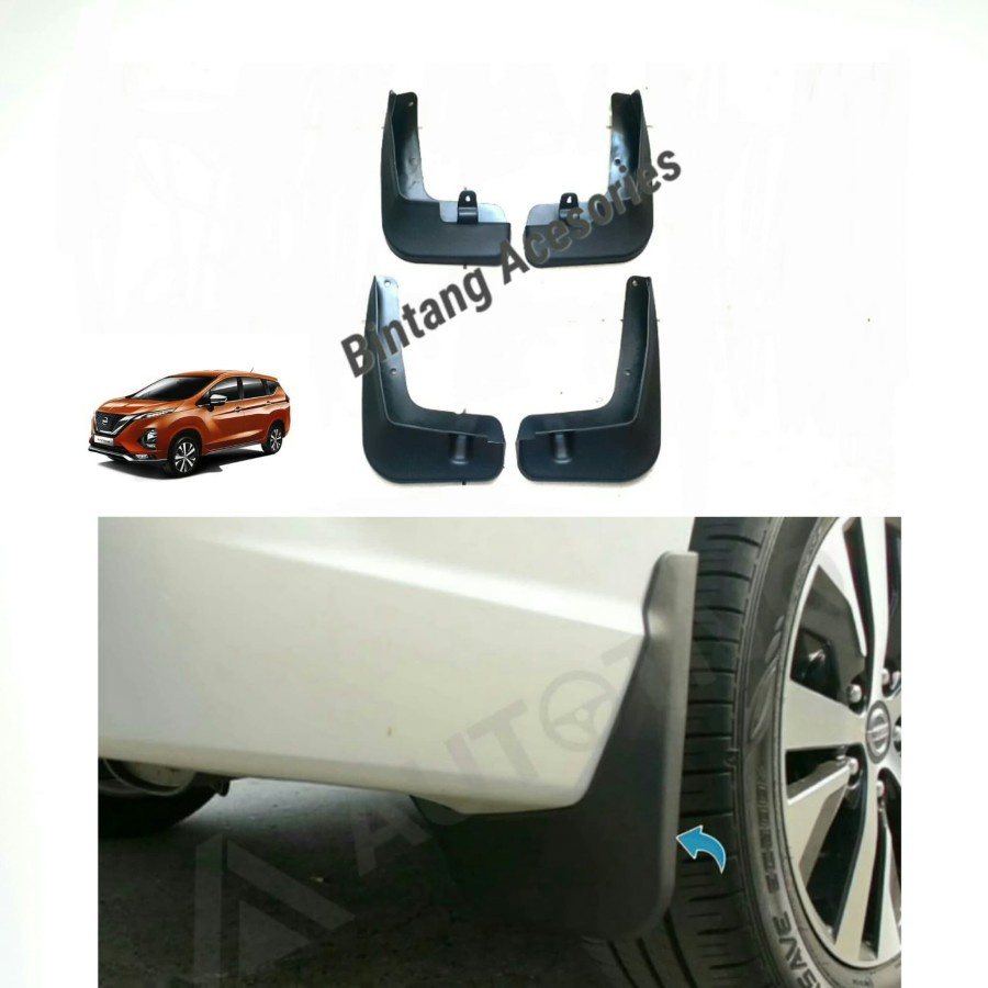 Mud Guard Karpet Lumpur Mobil All New Livina 2019