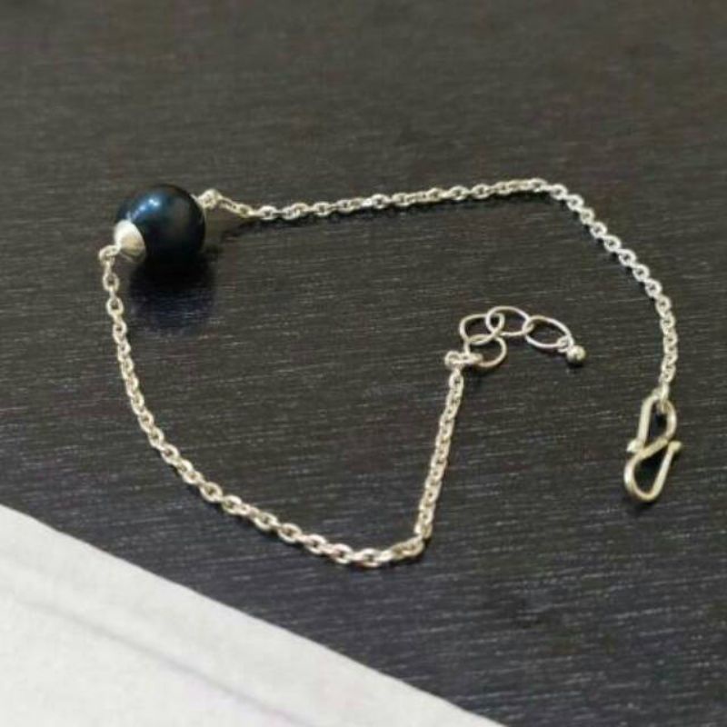 Gelang perak asli || mutiara Lombok