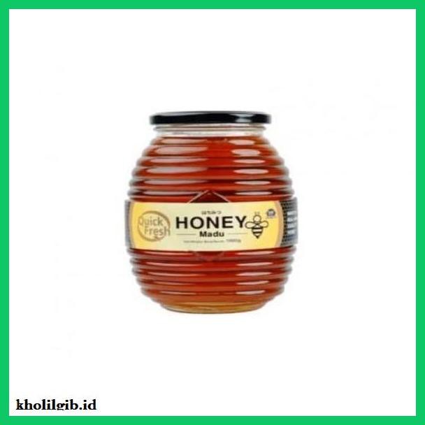 

MADU-MINUMAN- MADU QUICK FRESH HONEY 1000G JAR -ASLI-BUKAN-KAWE-KAWE-