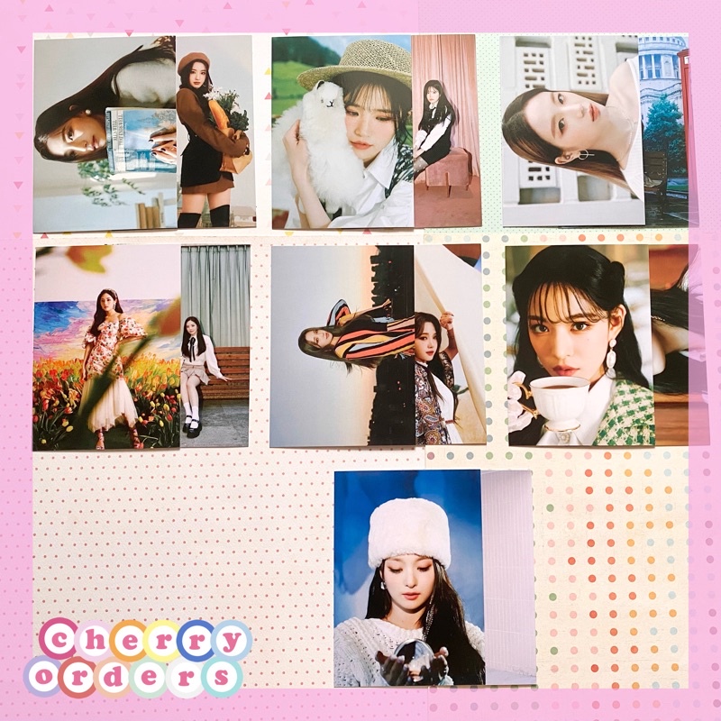 fromis_9 Kihno Photocard : 9Way Ticket Saerom Hayoung Gyuri Jiwon Jisun Chaeyoung Nagyung