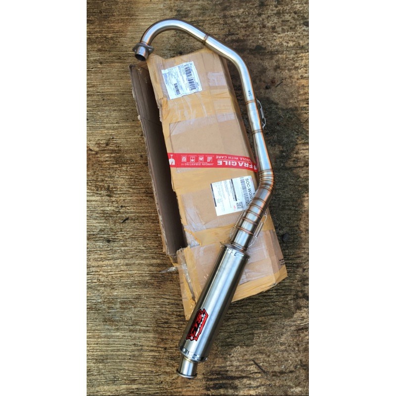 knalpot CTS MUFFLER Racing bulet cincin stenlis bukan dos fanterra rps andy speed ckc cmt