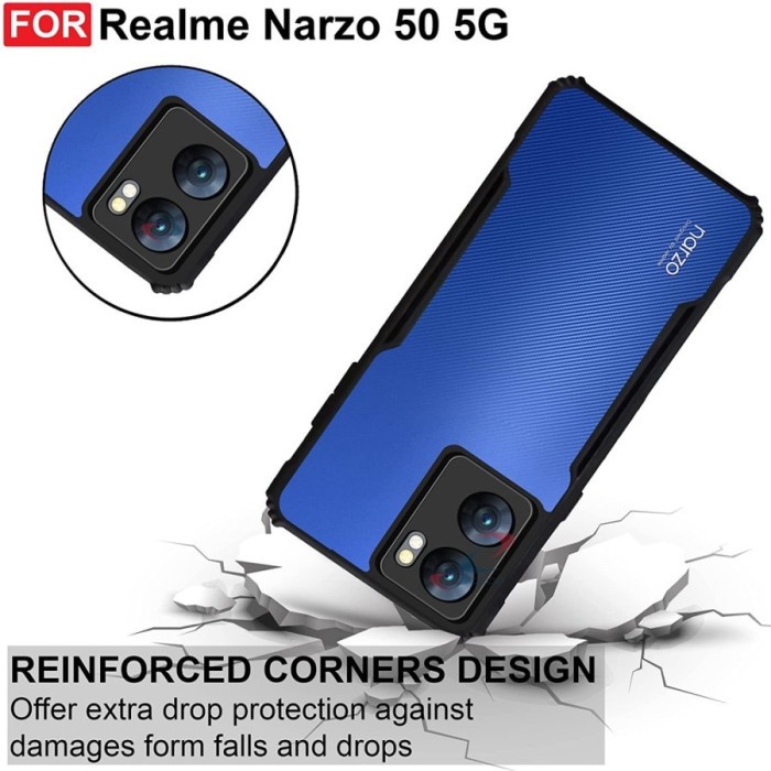 Clear Case Realme Narzo 50 5G - Softcase Shockproof Realme Narzo 50 5G