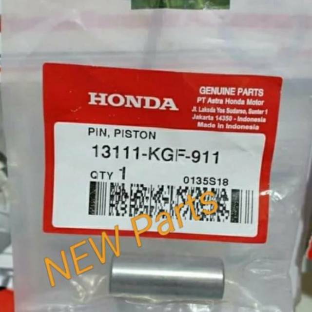 PIN BOS PISTON SEHER VARIO 125 150 LED 2015 2016 2017 13111KGF911