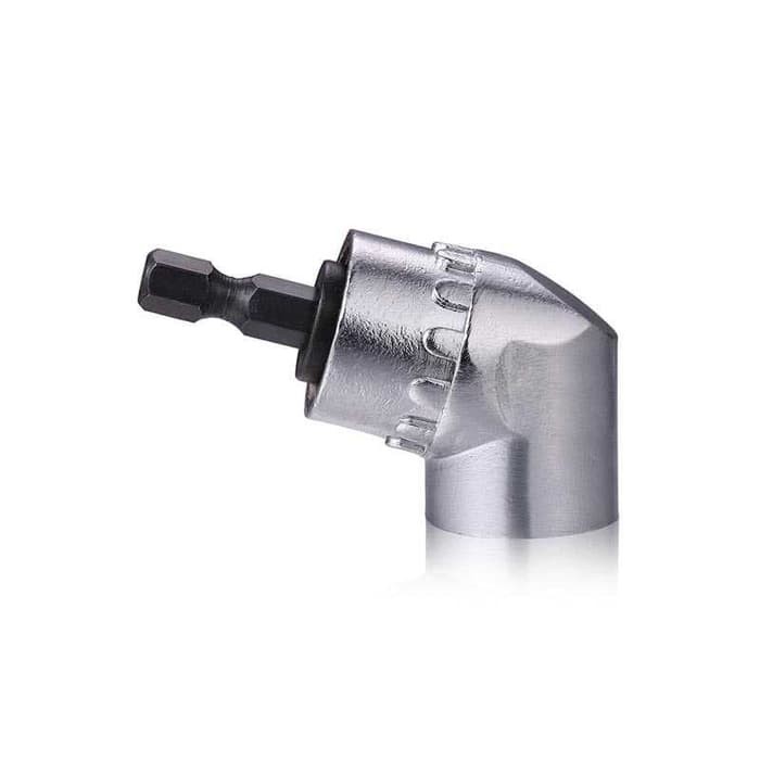 Extension Mata Bor L Angle 1/4 Inch Hex Bit Socket