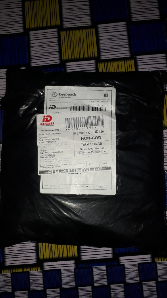 (random) Baby Lona Jumper Anak Bayi Fashion Motif Batik Girl 3-6 Bulan