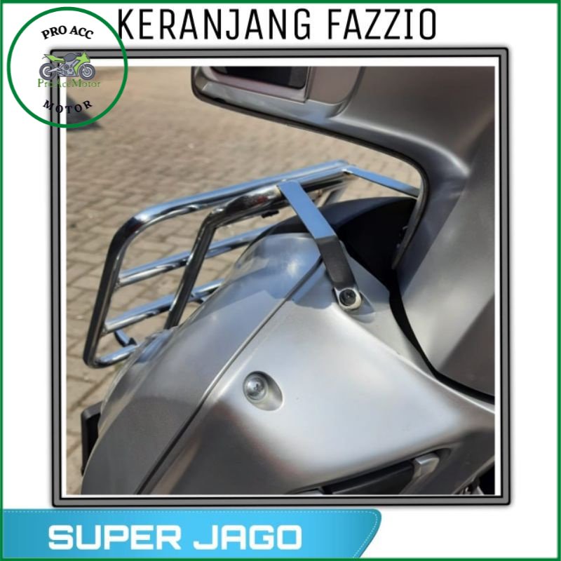 Rak Besi Depan Fazzio Keranjang Besi Depan Fazzio (bisa cod)