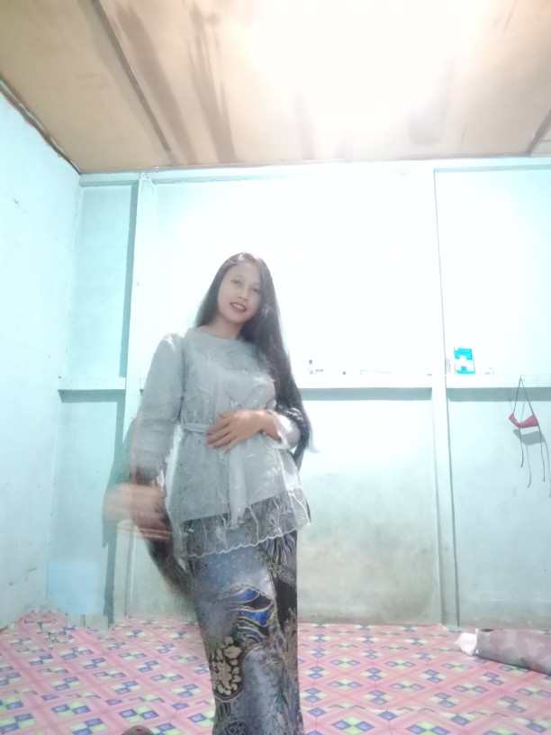 Maura Couple - Sania Ruffle Batik Couple Ori Ndoro Jowi Garansi Termurah Shopee - Batik Modern Solo