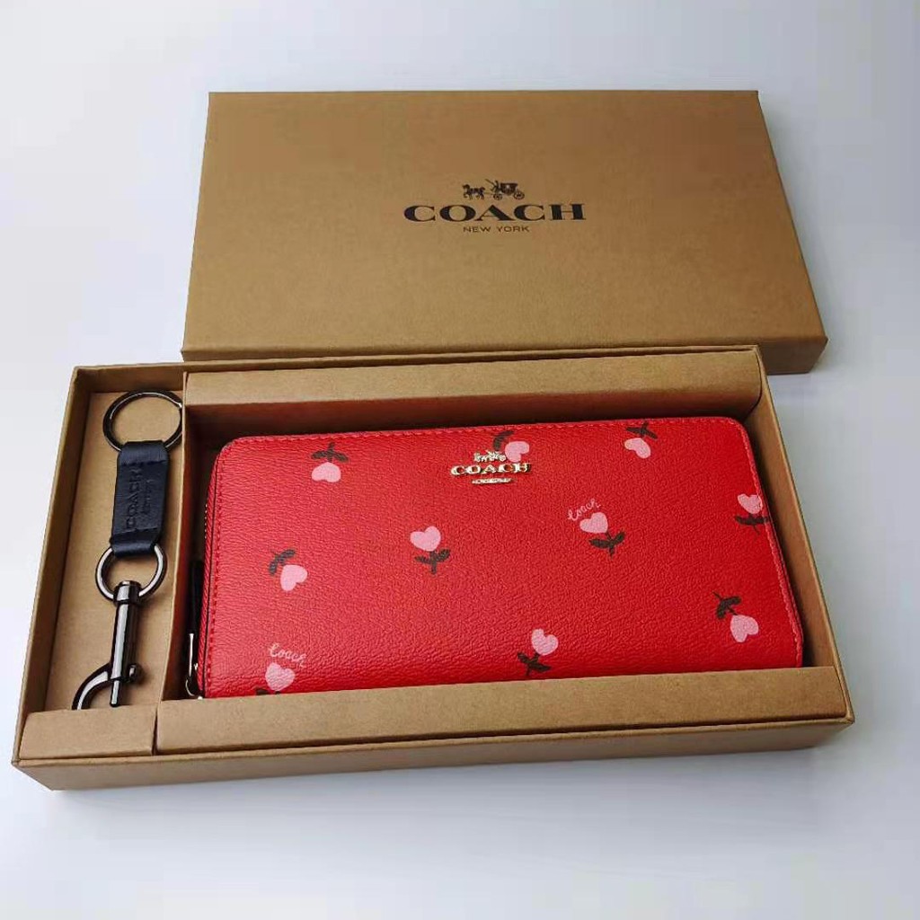 baru coach C3287 Tas Wanita Dompet Dompet Panjang dompet wanita import dompet panjang Dompet koin