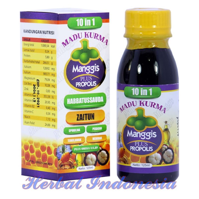 

madu kurma manggis
