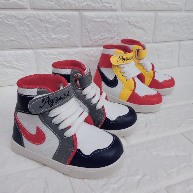 JSA Sepatu anak sneaker JDN sepatu anak kece usia 1-3 Tahun sepatu balita Terbaru