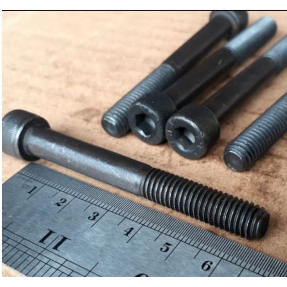 BAUT L BAJA M8 X 65 / BAUT M8 / BAUT 13 KUNCI L6 / L 6 HALF DRAT / BAUT L M8 X 65 / BAUT L M8X65 BAJ