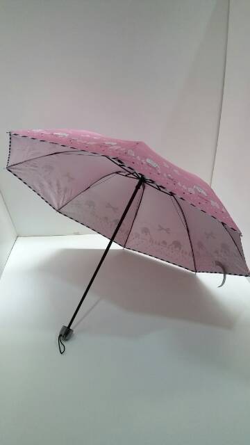 Payung lipat motif gajah