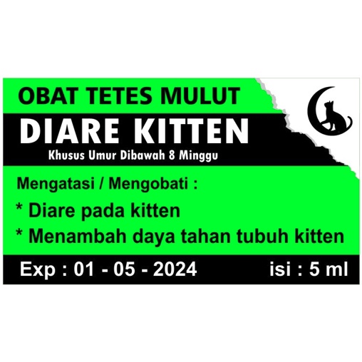 [DIREKOMENDASIKAN] OBAT DIARE MENCRET KHUSUS KITTEN DAN BAYI KUCING AMPUH