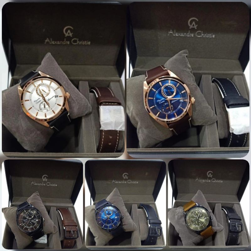 ALEXANDRE CHRISTIE 3041 / 3041MA AUTOMATIC PRIA ORIGINAL GARANSI 1TAHUN