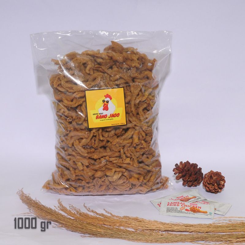 

Kripik Usus Bang Jago 1 Kg