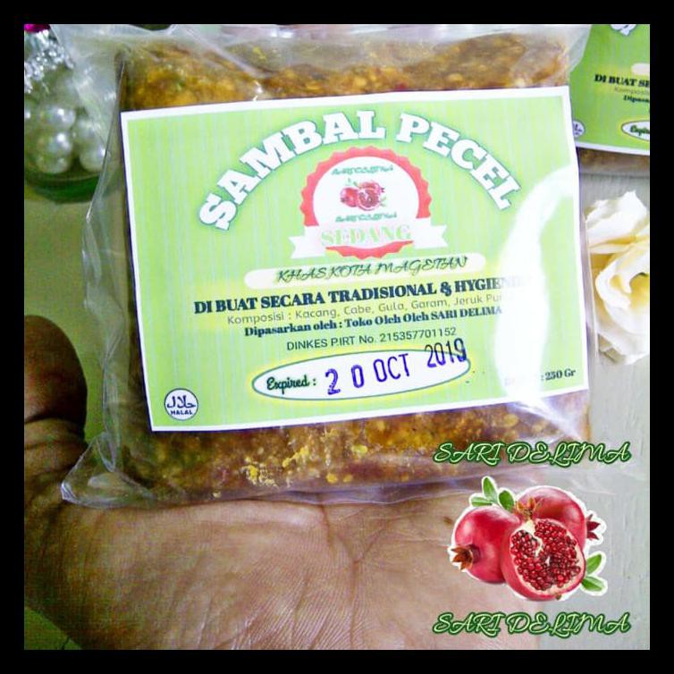 

Sambal Pecel Bumbu Kacang Khas Jerut Purut Madiun - Sedang Promo Special