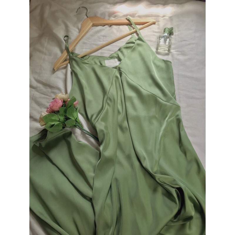 SLIP DRESS (pure silk 100%)