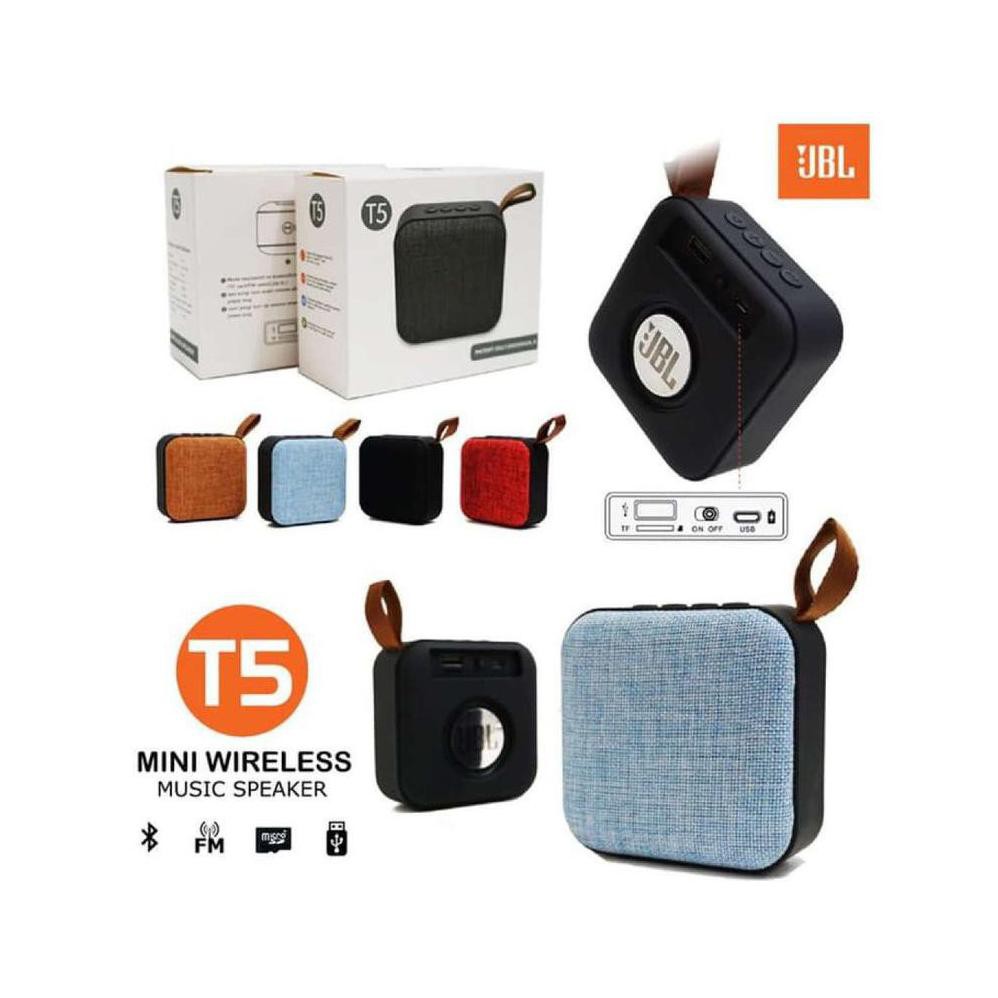 Promo Speaker Jbl Speaker Bluetooth Jbl T5 Speaker Wireless Speaker Mini