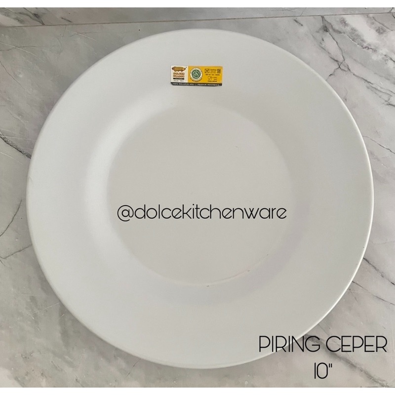 Piring Ceper 10" P0210 Melamin Golden Dragon