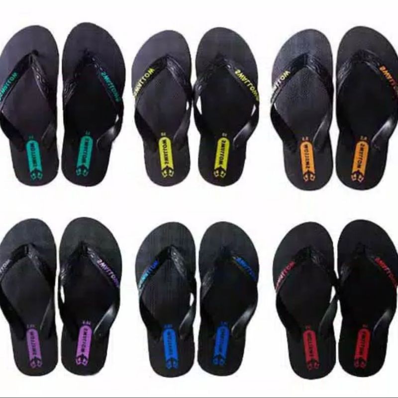 SANDAL SWALLOW BLACK ANAK TANGGUNG DEWASA SANDAL JAPIT PRIA HARGA GROSIR SANDAL JAPIT  ORIGINAL