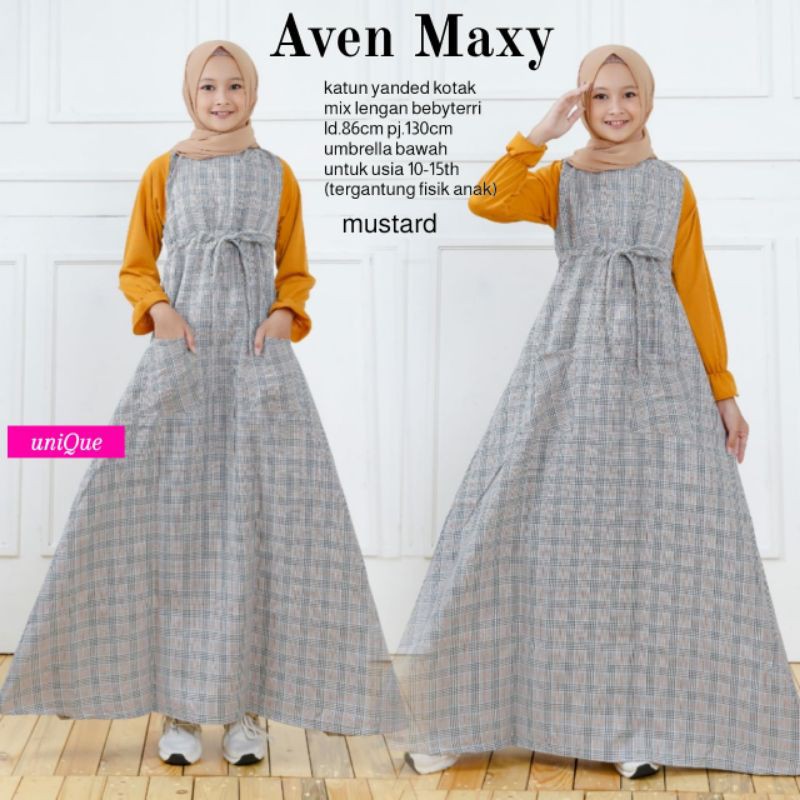 GAMIS ANAK UNIQUE AVEN 160121