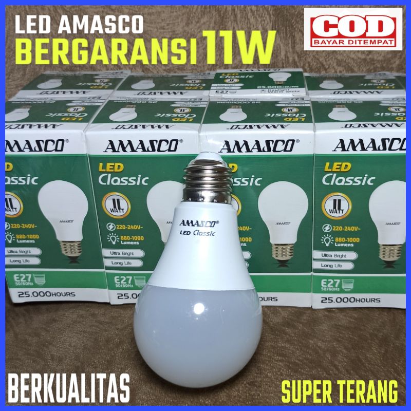 Lampu LED AMASCO 18W/16W//14W/11W/9W/7W/5W/3W