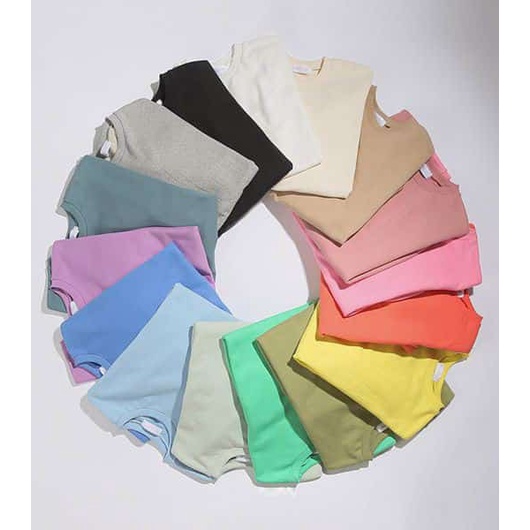 KAOS POLOS H&M DEWASA (CEWEK-COWOK)