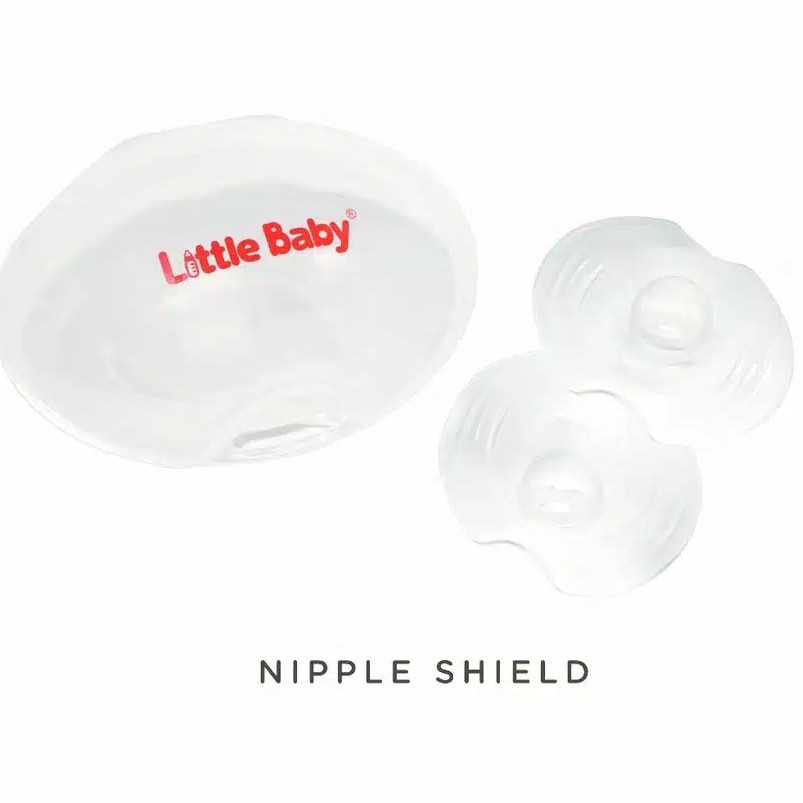 LITTLE BABY 2pcs Nipple Shield Pelindung Puting Penyambung Puting