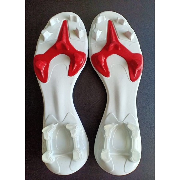 Outsole White Red Sol Sole Alas Sepatu Bola Sepatu Sepak Bola Sepatu Sepakbola Sepatu Futsal
