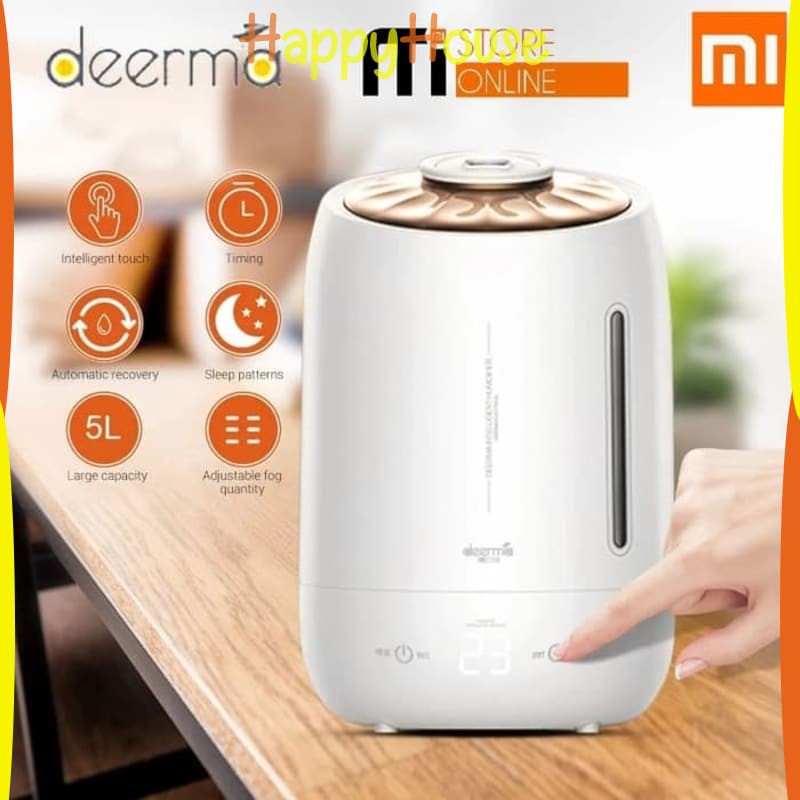 (NEW) Humidifier Xiaomi Deerma 5L Ultrasonic - Hitam