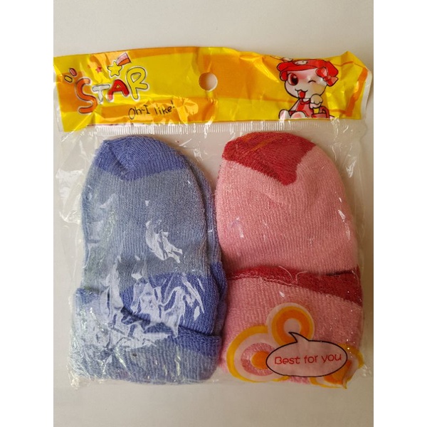Kaos kaki bayi isi 2 / Kaos kaki bayi 0-1 tahun / Kaos kaki bayi Handuk / kaos Kaki newborn