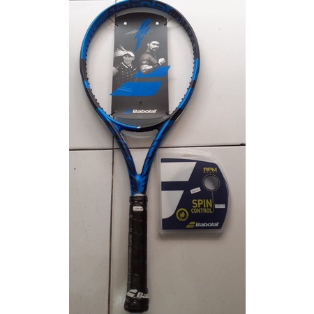 Raket Tenis Babolat Pure Drive Tour 2021 Berat : 315g 100" + Senar Babolat Rpm Blast Spin control