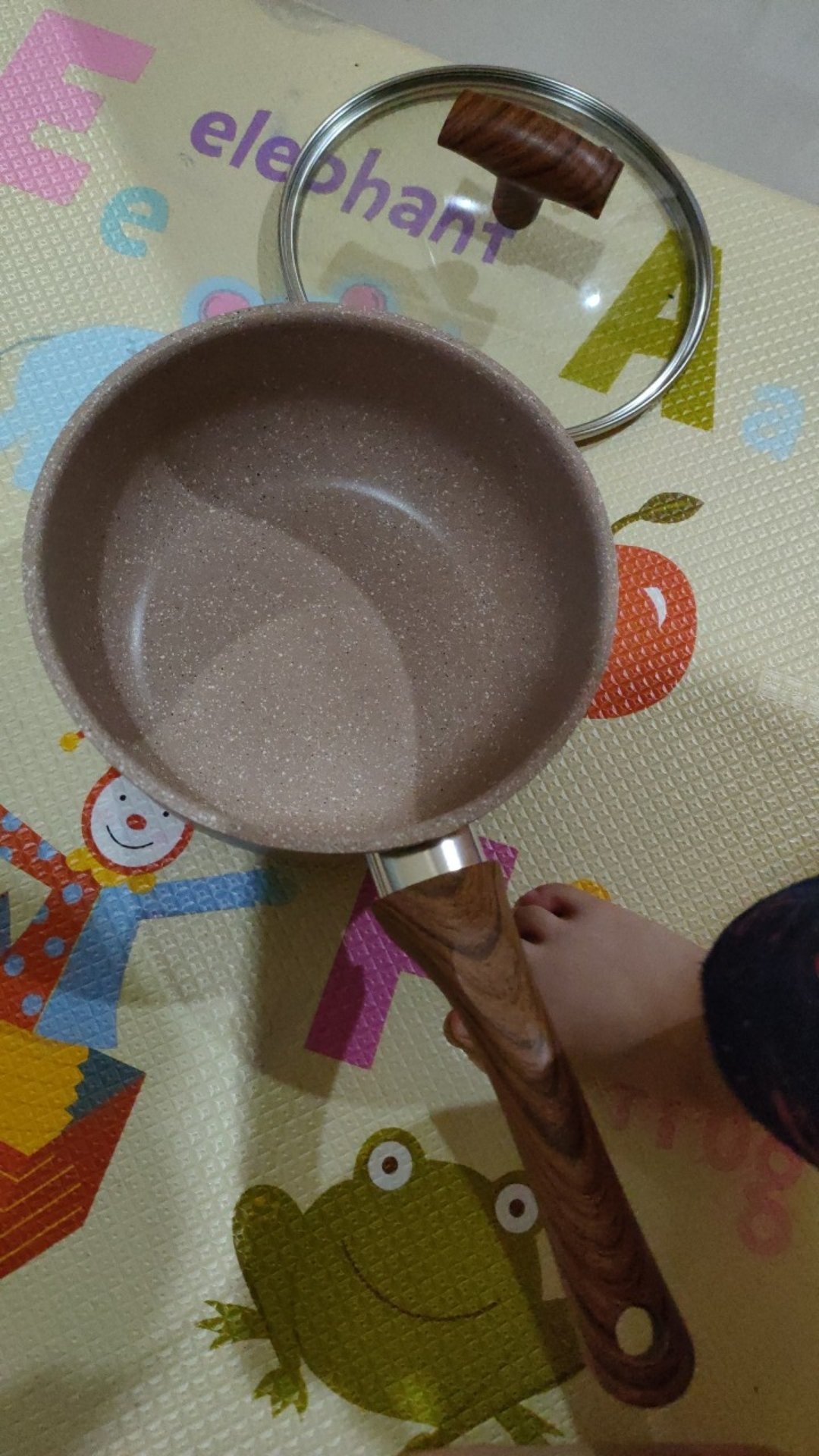 Panci Ceramic Marble Saucepan 18cm Vr