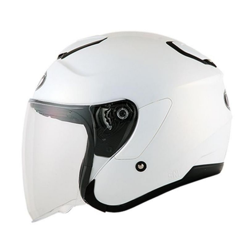 Jual Helm KYT Kyoto Putih Original Shopee Indonesia