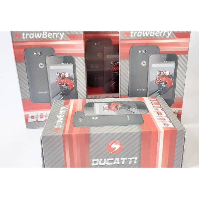 Obral hp strawberry DUCATTI android 3G 4" kamera depan belakang