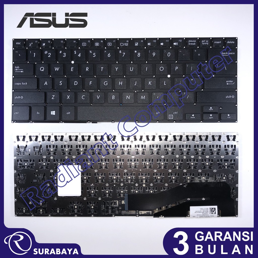 Keyboard Asus Vivobook Flip TP461 TP461U TP461UA BLACK