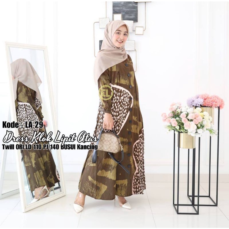 gamis elzhaf LA 29 twill original