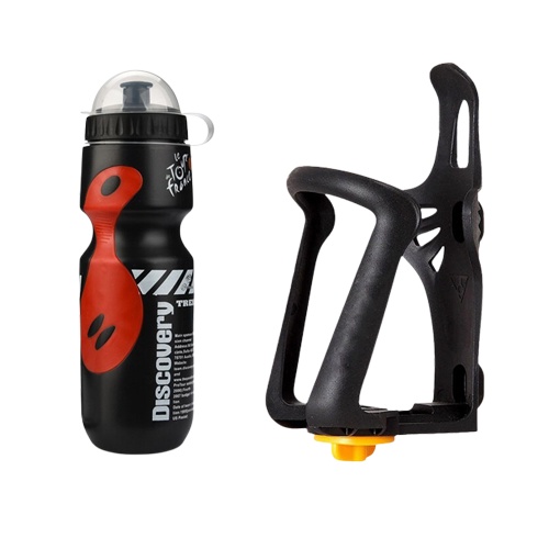 Tempat Botol Adjustable & Botol Minum Sepeda 750 ML