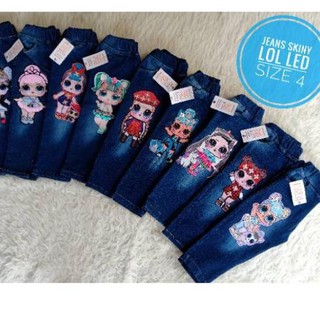 Special Price Celana  Jeans  LOL  LED Anak  Cewek Jeans  LED 